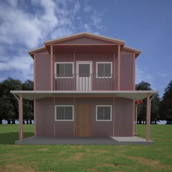 131 M² Çift Katlı Prefabrik Ev