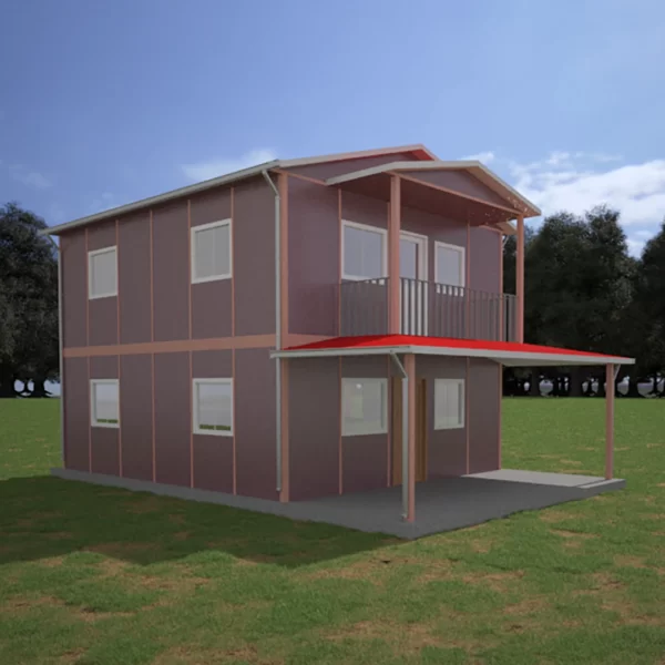 122 M² Çift Katlı Prefabrik Ev - Görsel 3