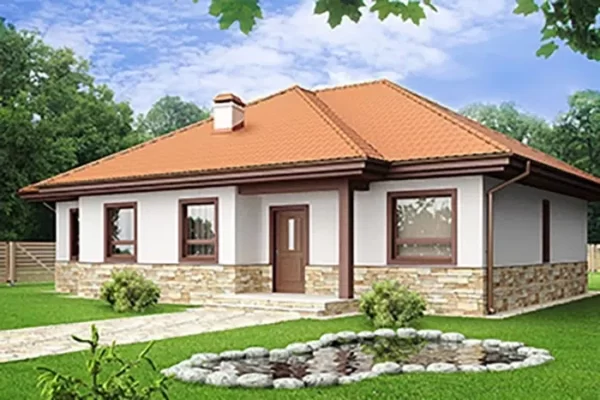 128 M² Tek Katlı Hafif Çelik Yapı