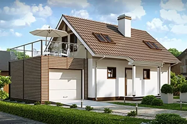 139 M² Çift Katlı Hafif Çelik Yapı