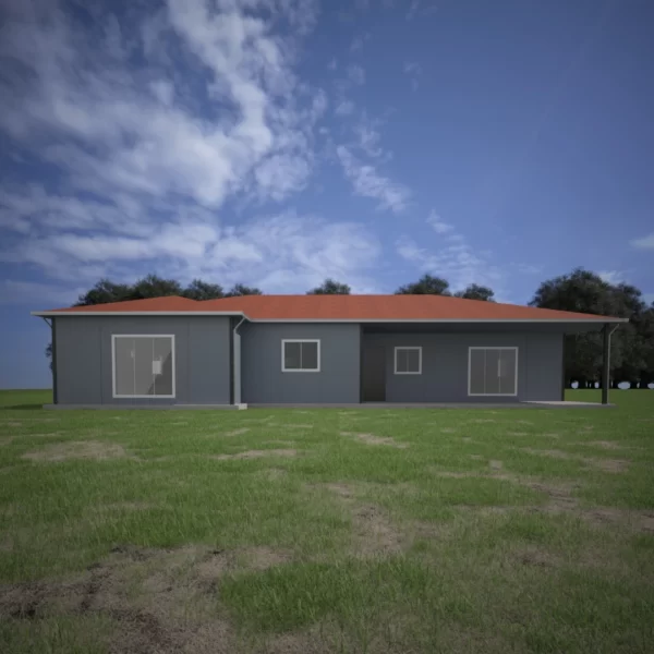 167 M² Tek Katlı Prefabrik Ev - Görsel 2