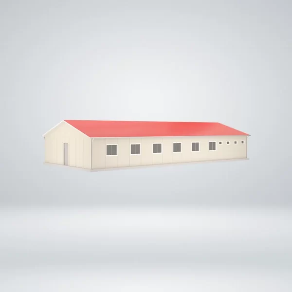 182 m² Prefabrik Yatakhane - Görsel 2