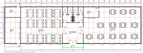 304 m² Sosyal Tesis - Görsel 3