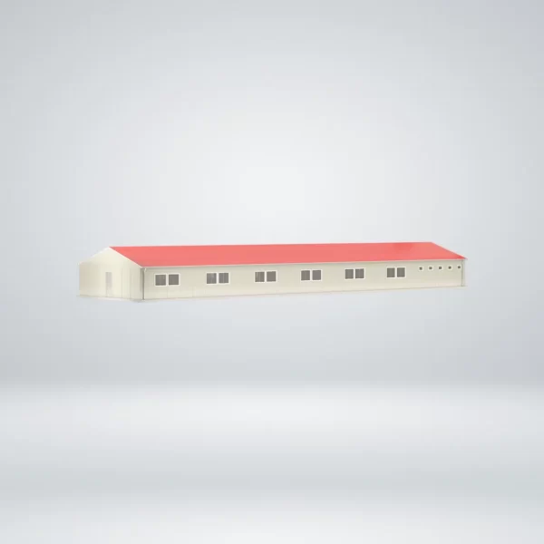 329 m² Prefabrik Yatakhane - Görsel 2