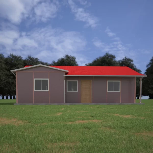 78 M² Tek Katlı Prefabrik Ev - Görsel 2